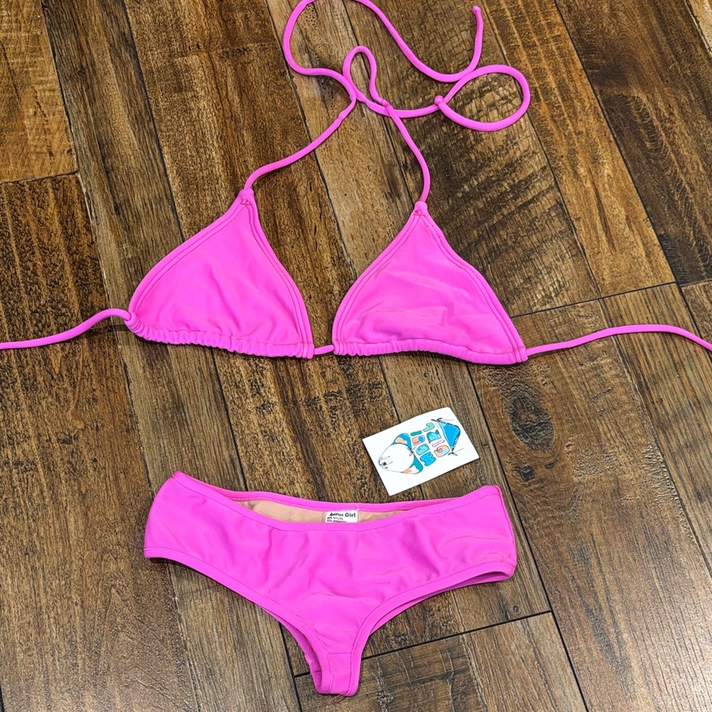 Maui Girl Hot Pink Bikini